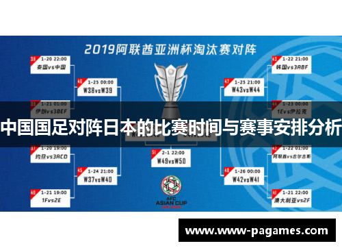 中国国足对阵日本的比赛时间与赛事安排分析