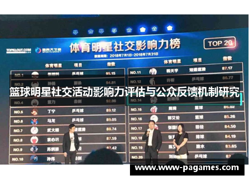 篮球明星社交活动影响力评估与公众反馈机制研究 篮球明星社交活动影响力评估与公众反馈机制研究